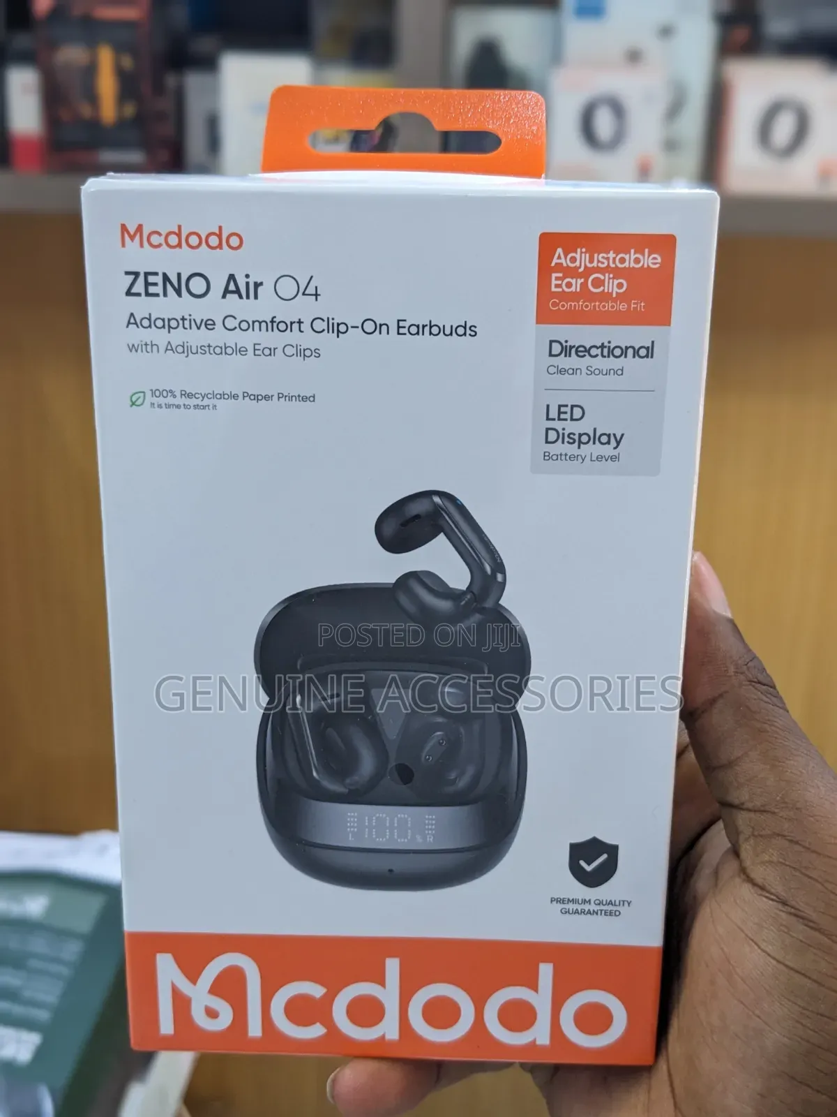 Macdodo Air 4 Clip-on Earbuds