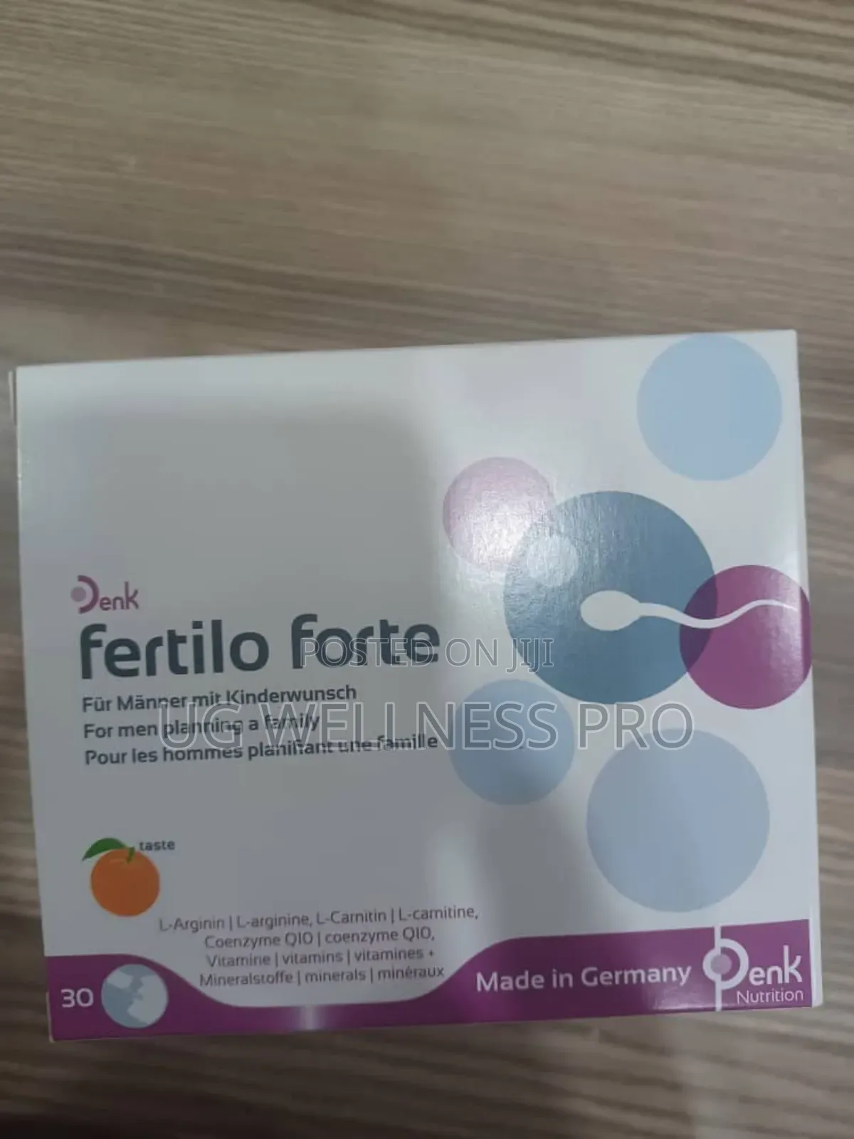 Fertiloforte Denk—30 Sachets to Support Sperm Quality, Sperm Quantity