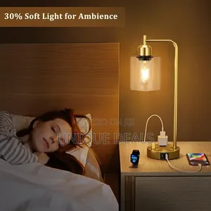 Gold Table Lamp for Bedroom