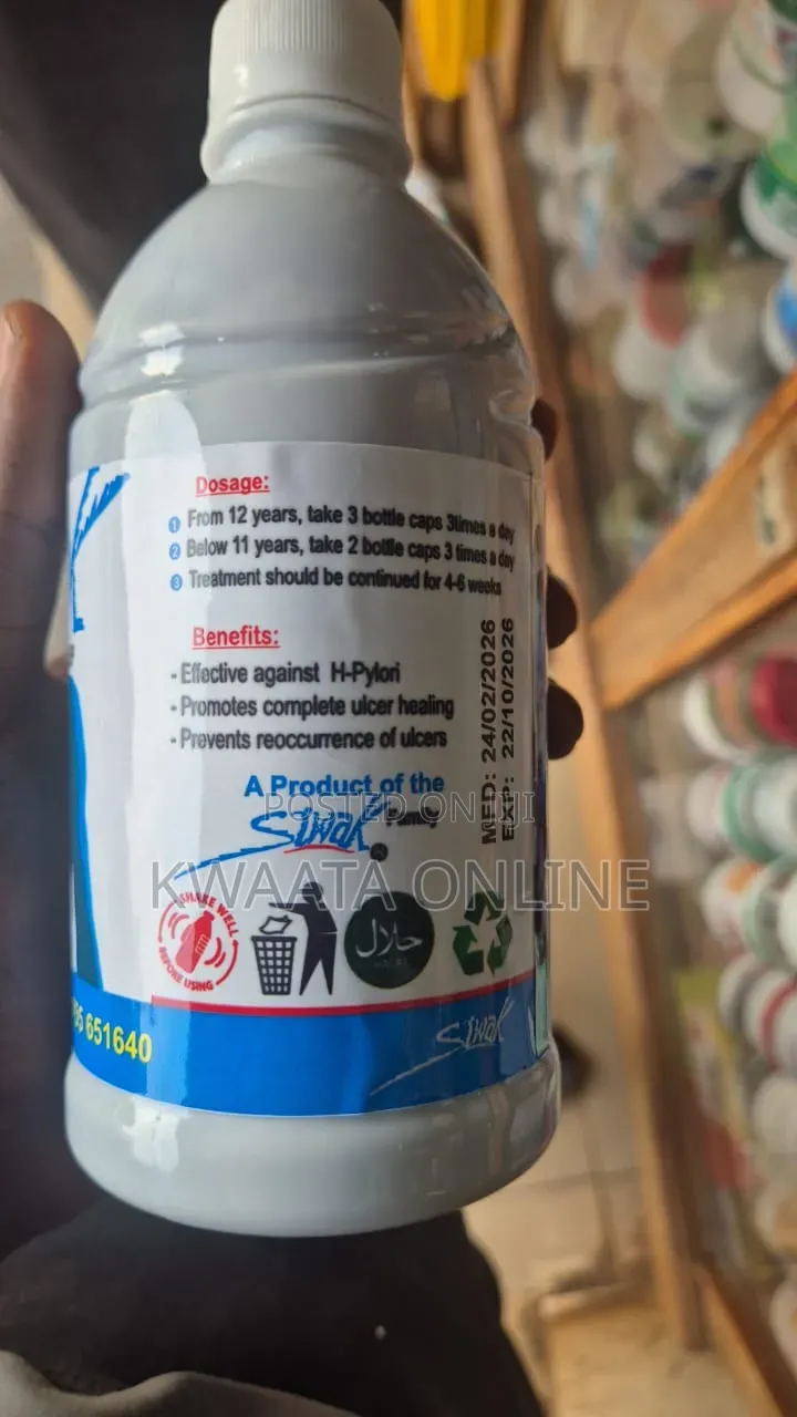 Siwak Anti Ulcer Herbal Syrup Cure