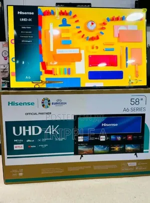 Hisense 58inches Uhd Flat Screen Tv