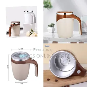 Multifunctional Automatic Magnetic Self-Stirring Cup Travel Mug