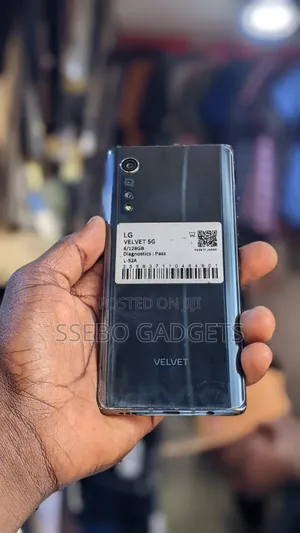 LG Velvet 5G 128 GB Gray