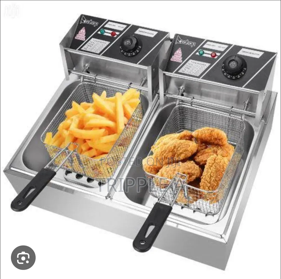 Pixel Double Deep Fryer