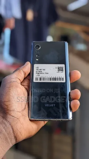 LG Velvet 5G 128 GB Gray