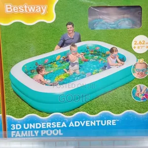 Undersea Adventuretm Inflatable Family Pool.