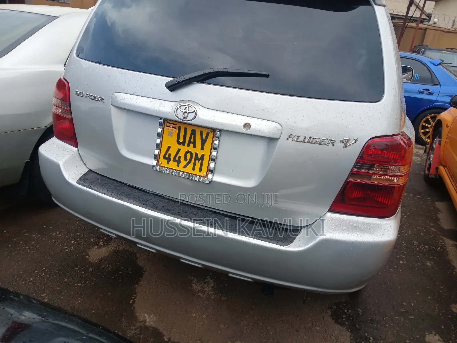 Toyota Kluger 2007 Silver