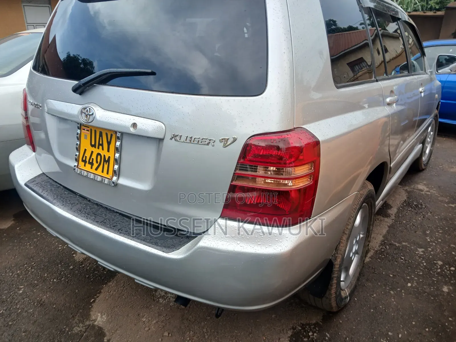 Toyota Kluger 2007 Silver