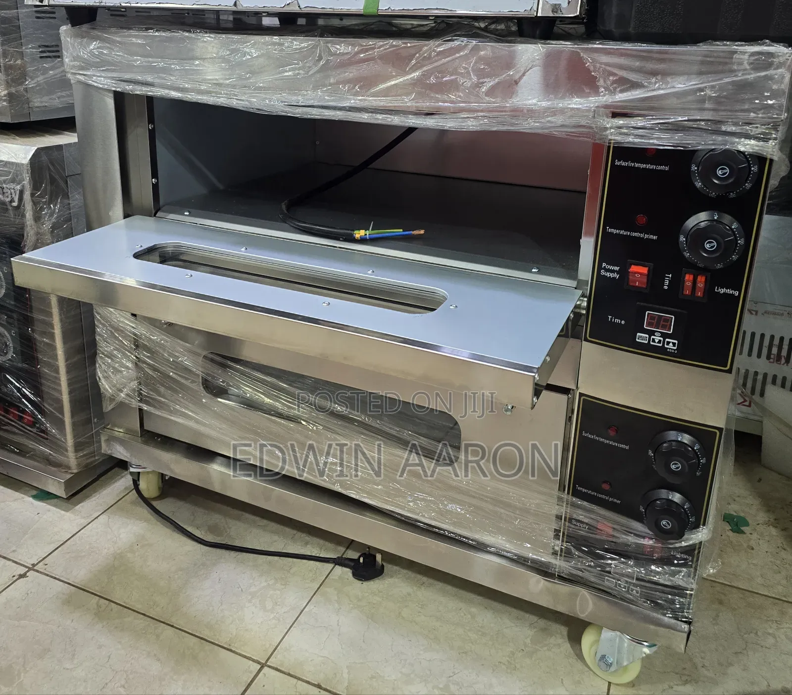 Electric Double Decker Commercial Oven ( 2 Trays)