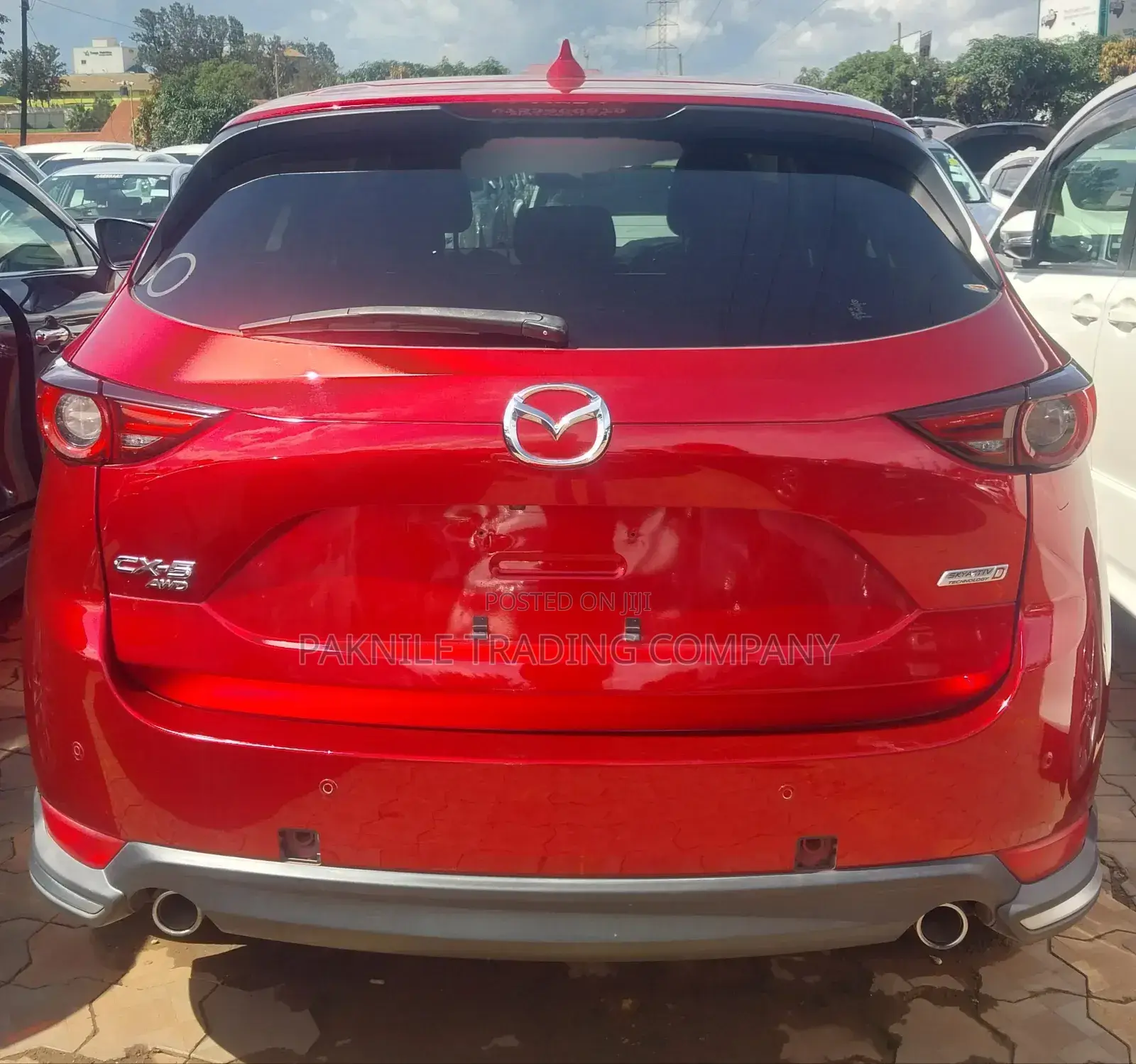 Mazda CX-8 2017 Red
