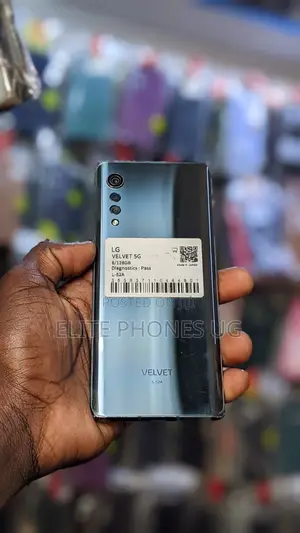 LG Velvet 5G 128 GB Black