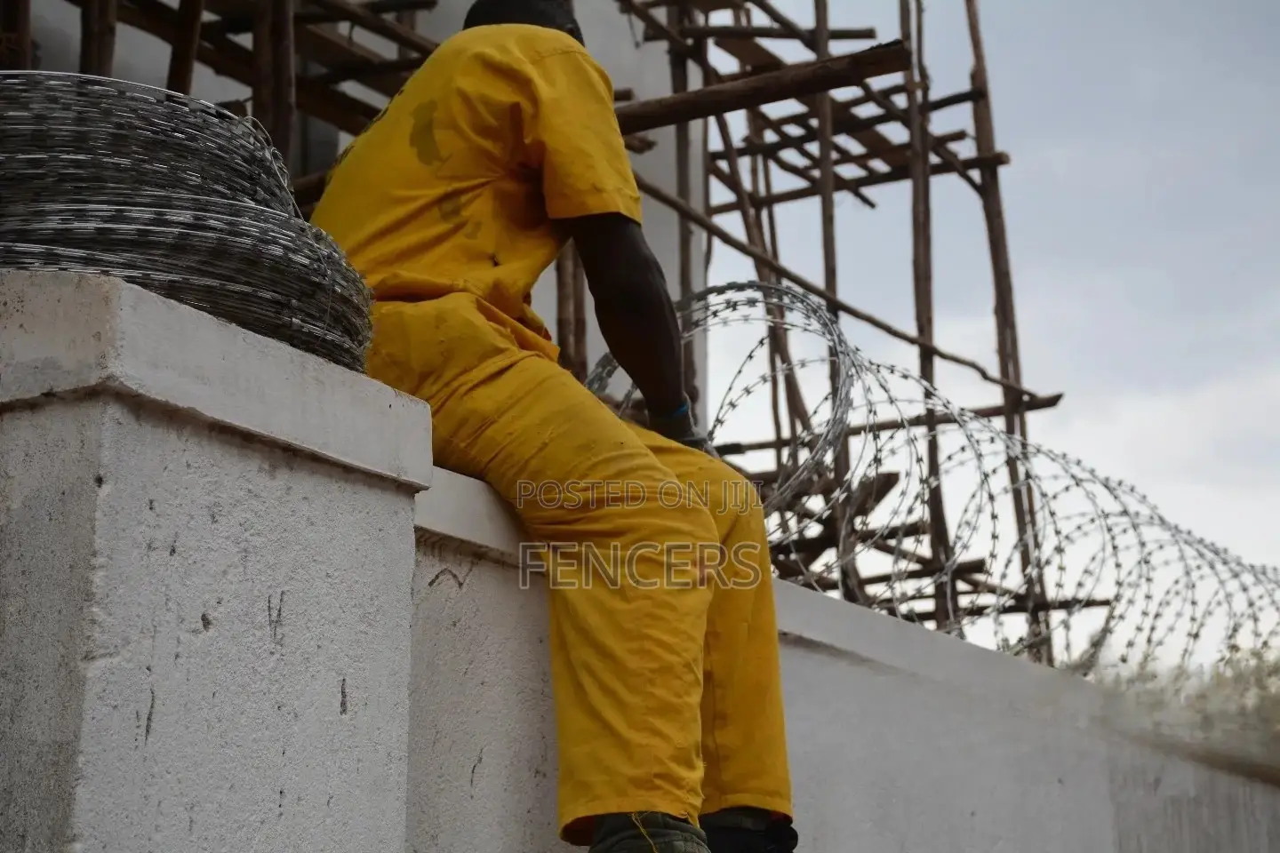 Razor Wire Fencing Installation