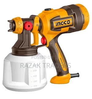 Ingco Corded Paint Sparyer 530w, 130din-S, 410ml/Min, 1000ml Container