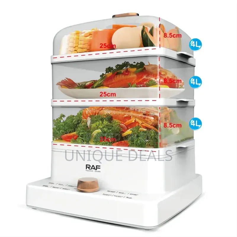 Raf Food Steamer – Stainless Steel