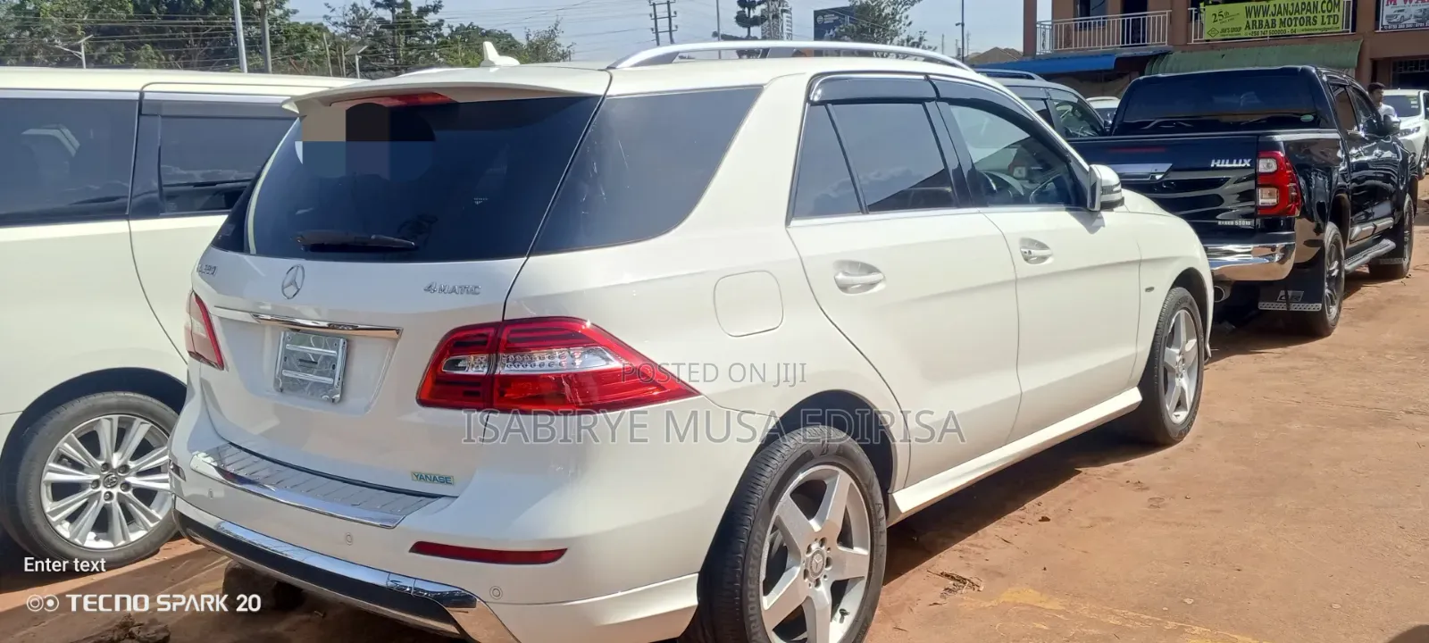 Mercedes-Benz M Class 2012 White