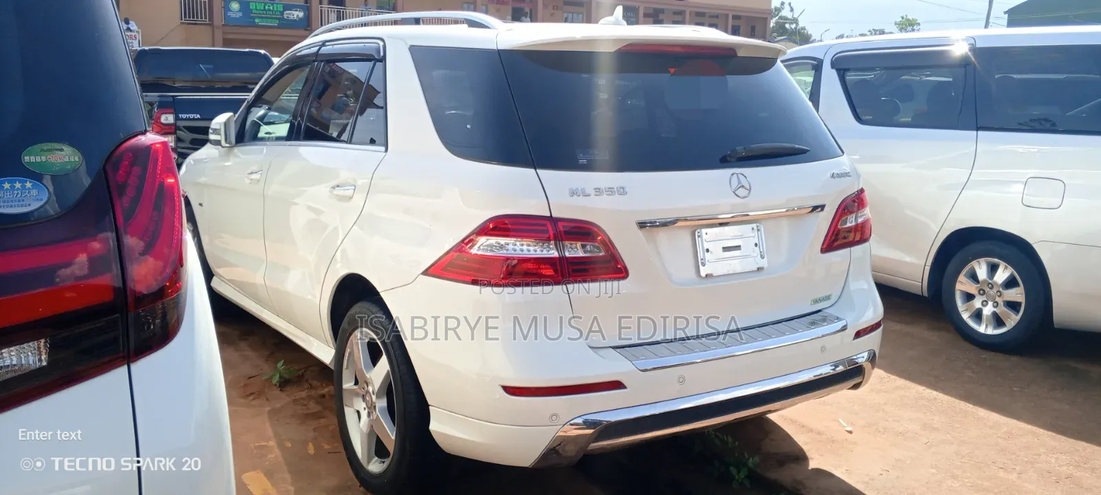 Mercedes-Benz M Class 2012 White