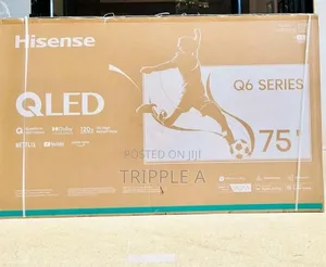 Hisense 75inches Qled Flat Tv
