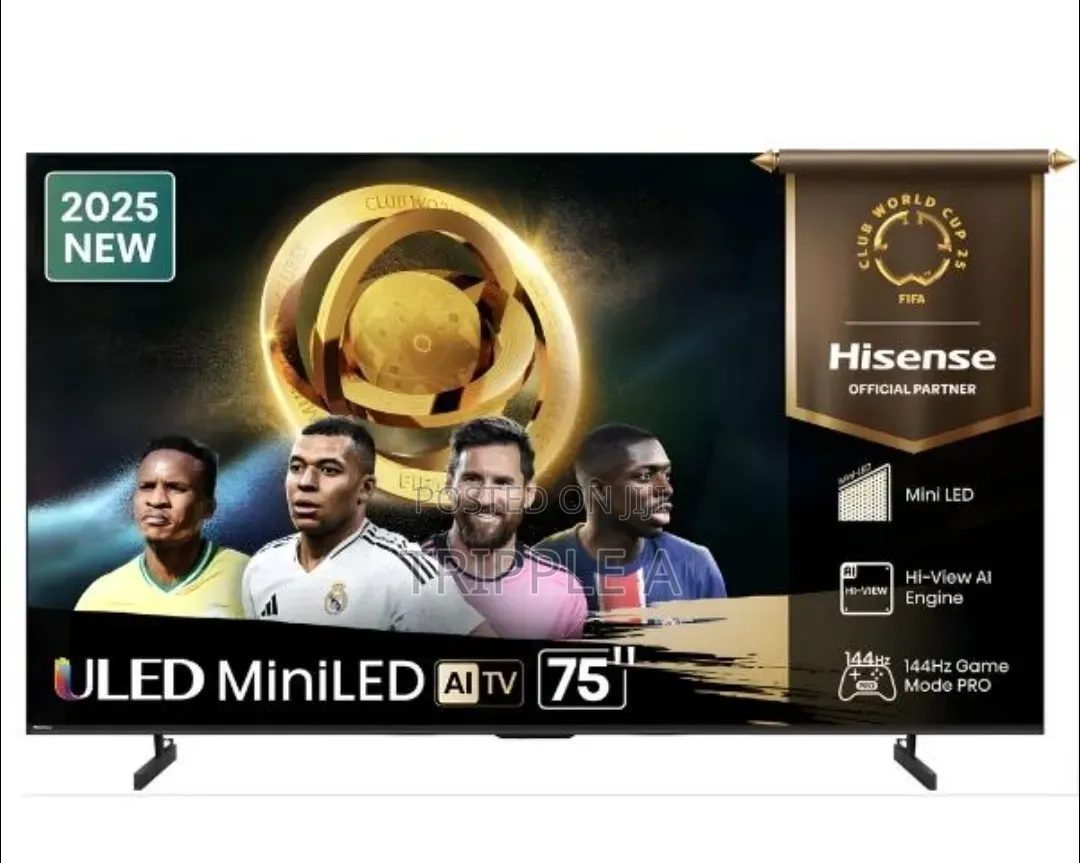 Hisense 75inches Qled Flat Tv
