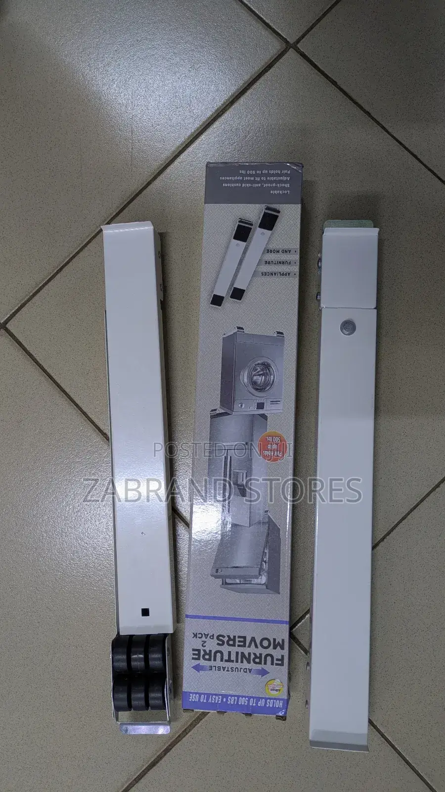 Adjustable Fridge/Washing Machine Movable Base 500kgs