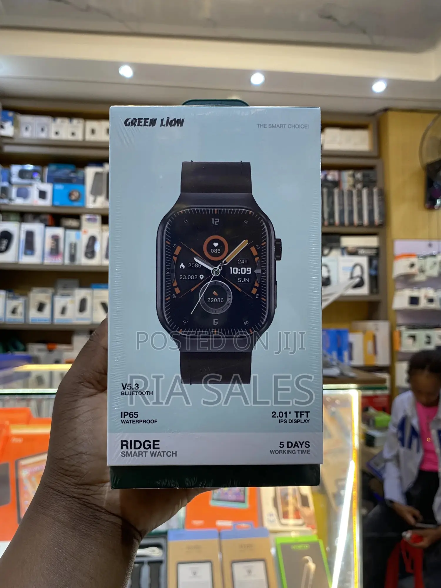 Green Lion Ridge Smart Watch