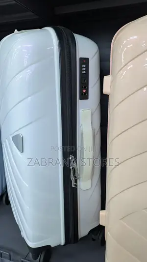 A Set of Luggage Suitcase- White
