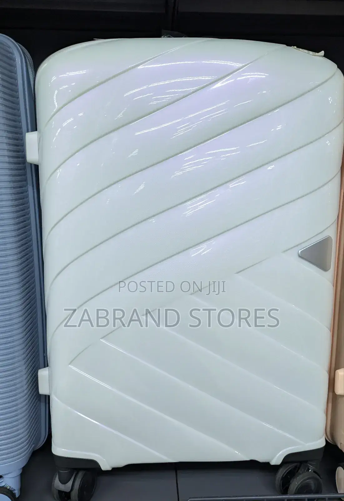 A Set of Luggage Suitcase- White