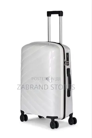 A Set of Luggage Suitcase- White