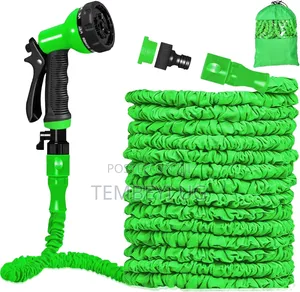 50ft Expandable Garden Water Hose Pipe With Spray Gun