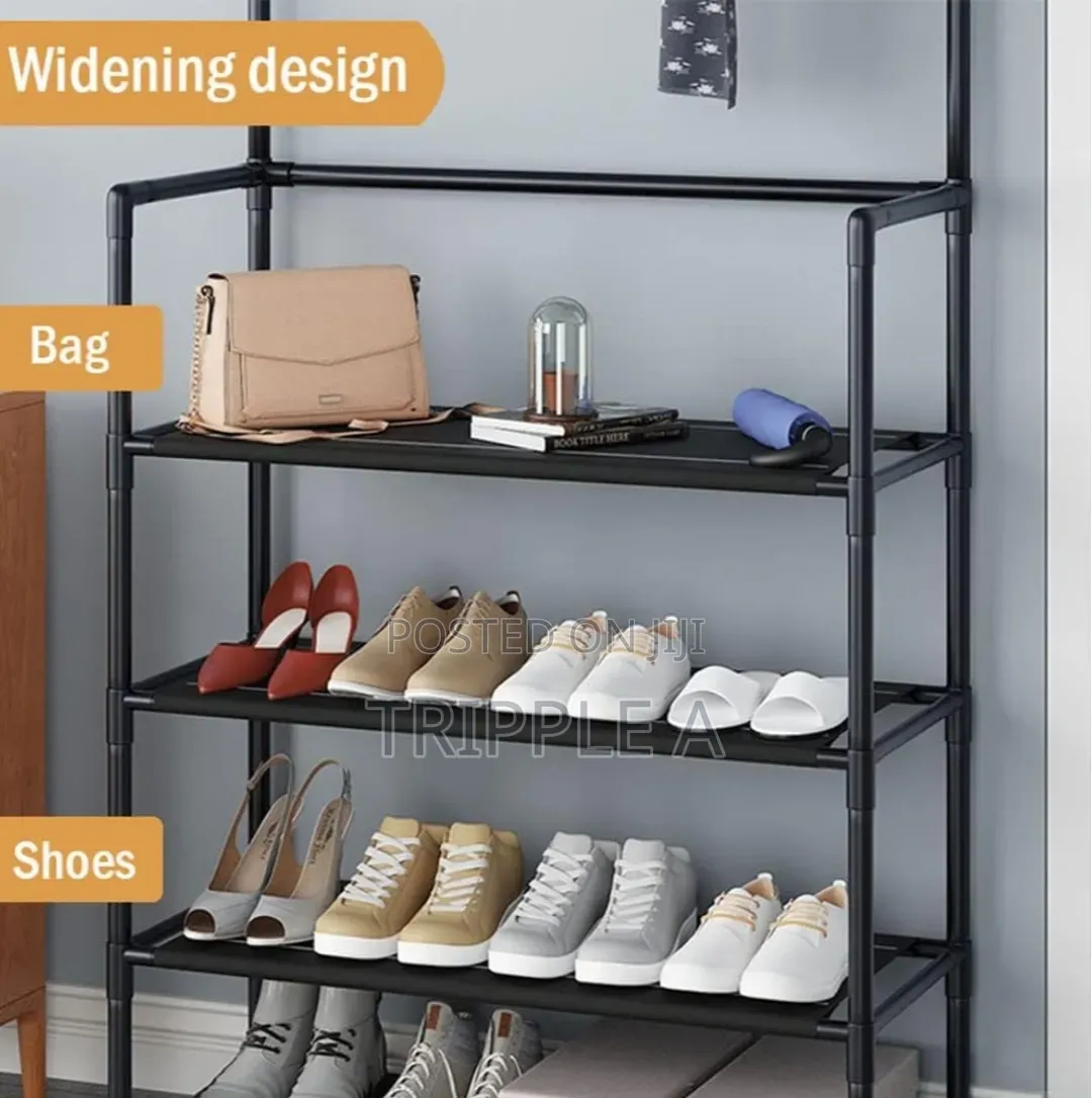 Freestanding Standing Hat Shoe Coat Rack