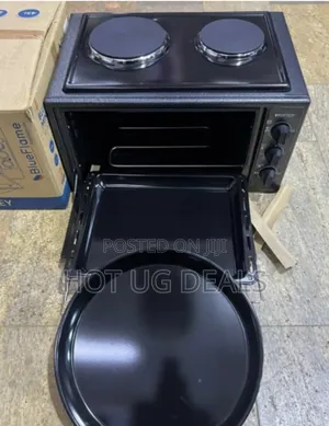 Blueflame 35 Liters Electric Mini Oven With Two Hot Plates / Hobs