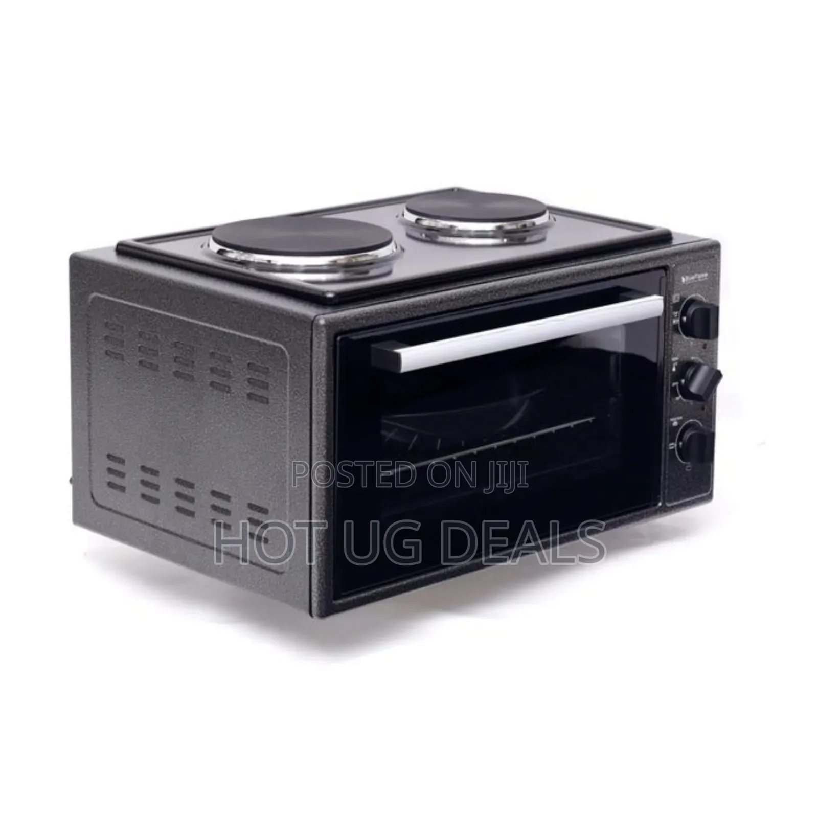 Blueflame 35 Liters Electric Mini Oven With Two Hot Plates / Hobs