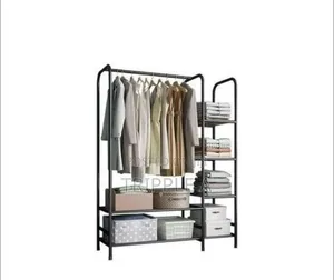 Clothes Rail Rack With Shoe Rack Storage