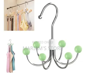 Space-saving Wardrobe Hanger Or Hooks For Organizing Accessories L