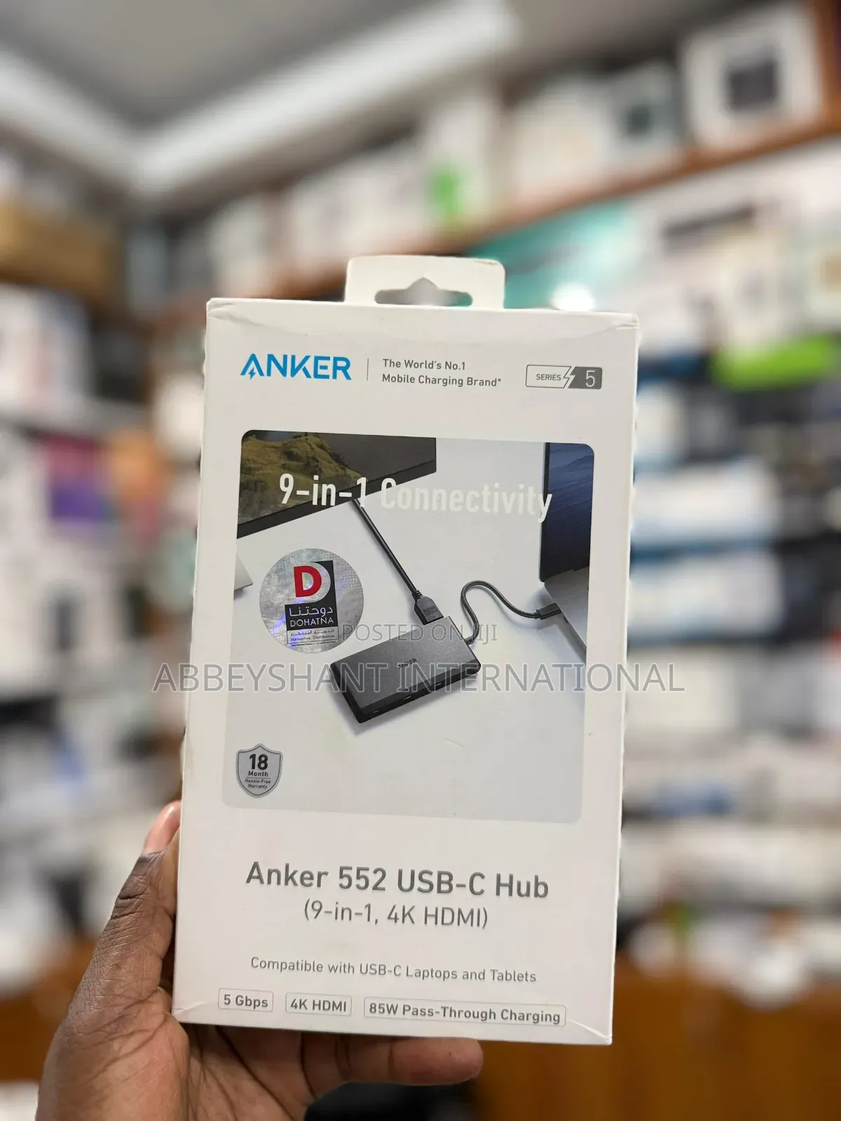 Anker 552 Usb-C Hub (9-in-1, Hdmi).