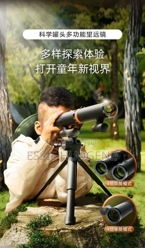 Multifunction Portable Telescope Designed for Children and Beginners.