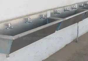 Wall Commercial Stainless Steel Sink Wash Basin