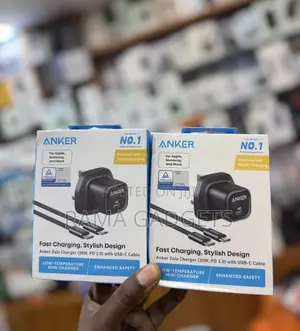 Anker Zolo Charger (30w, Pd 3.0) With Usb-C Cable.