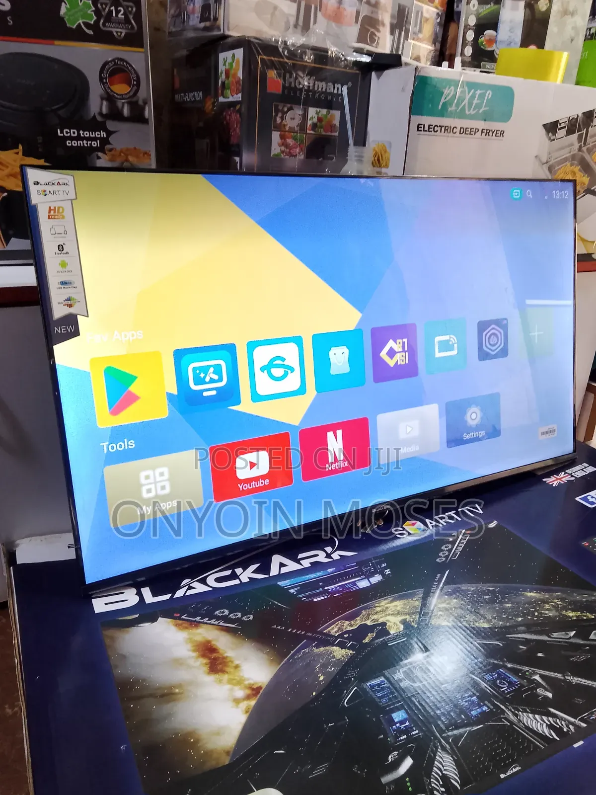 43 Black Ark Android Smart Tv
