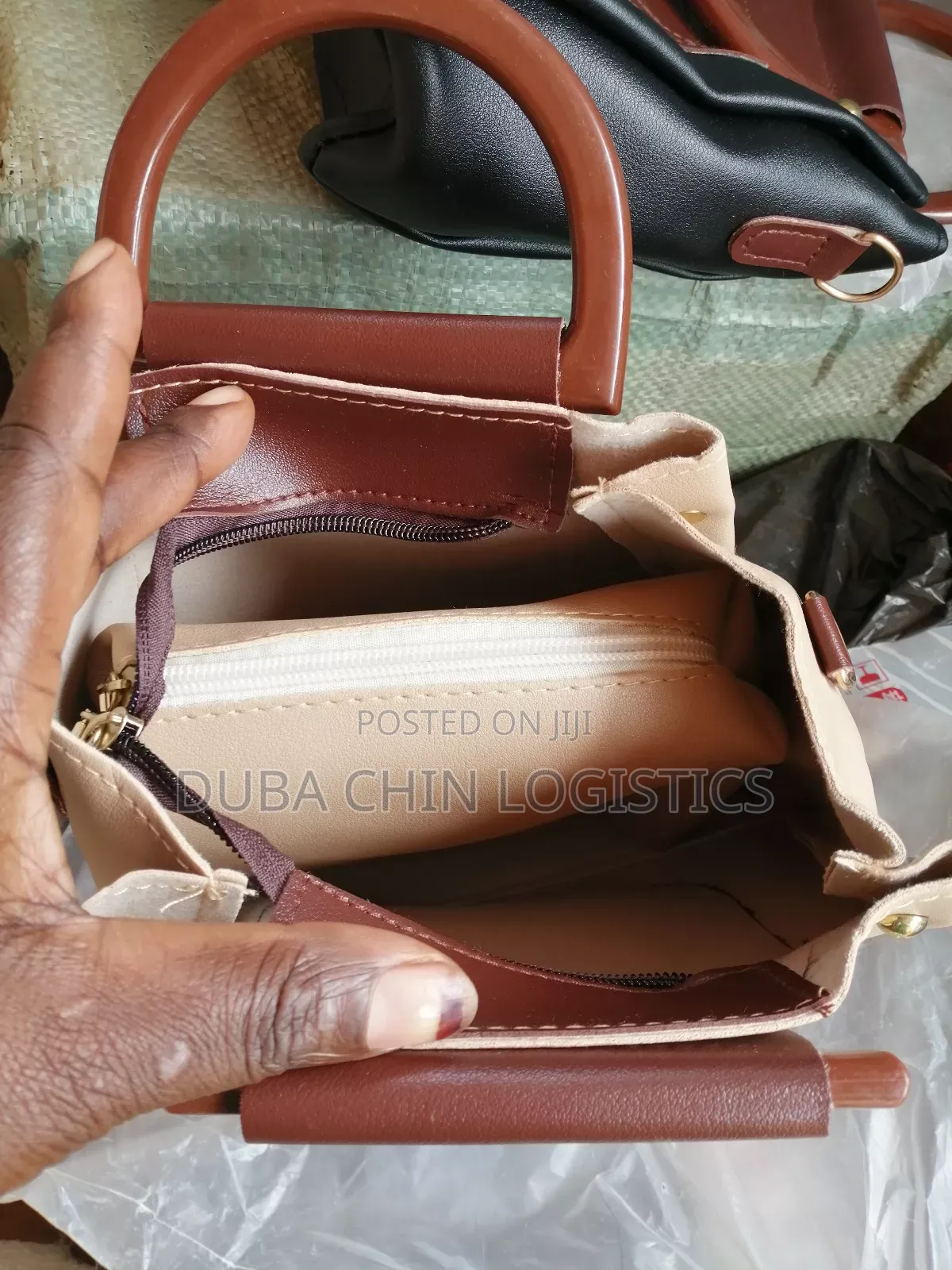 French Square Hand Bag