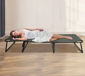 Adjustable Folding Sun Lounger or Camping Bed