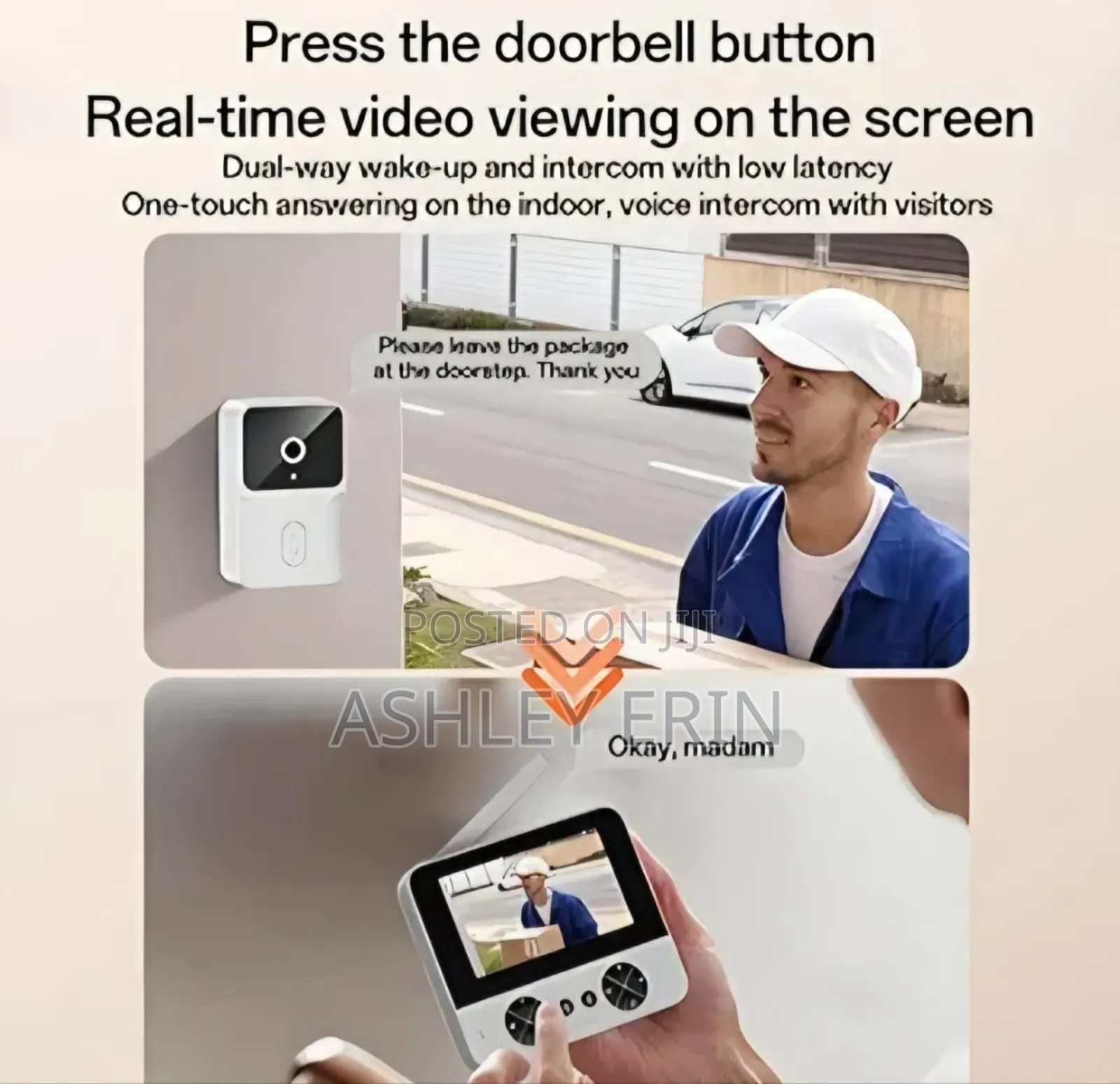 Yesido Km27 Video Doorbell