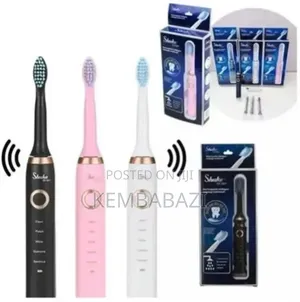 Shuke Sk-601 Electric Rechargeable Ultrasonic Toothbrush.