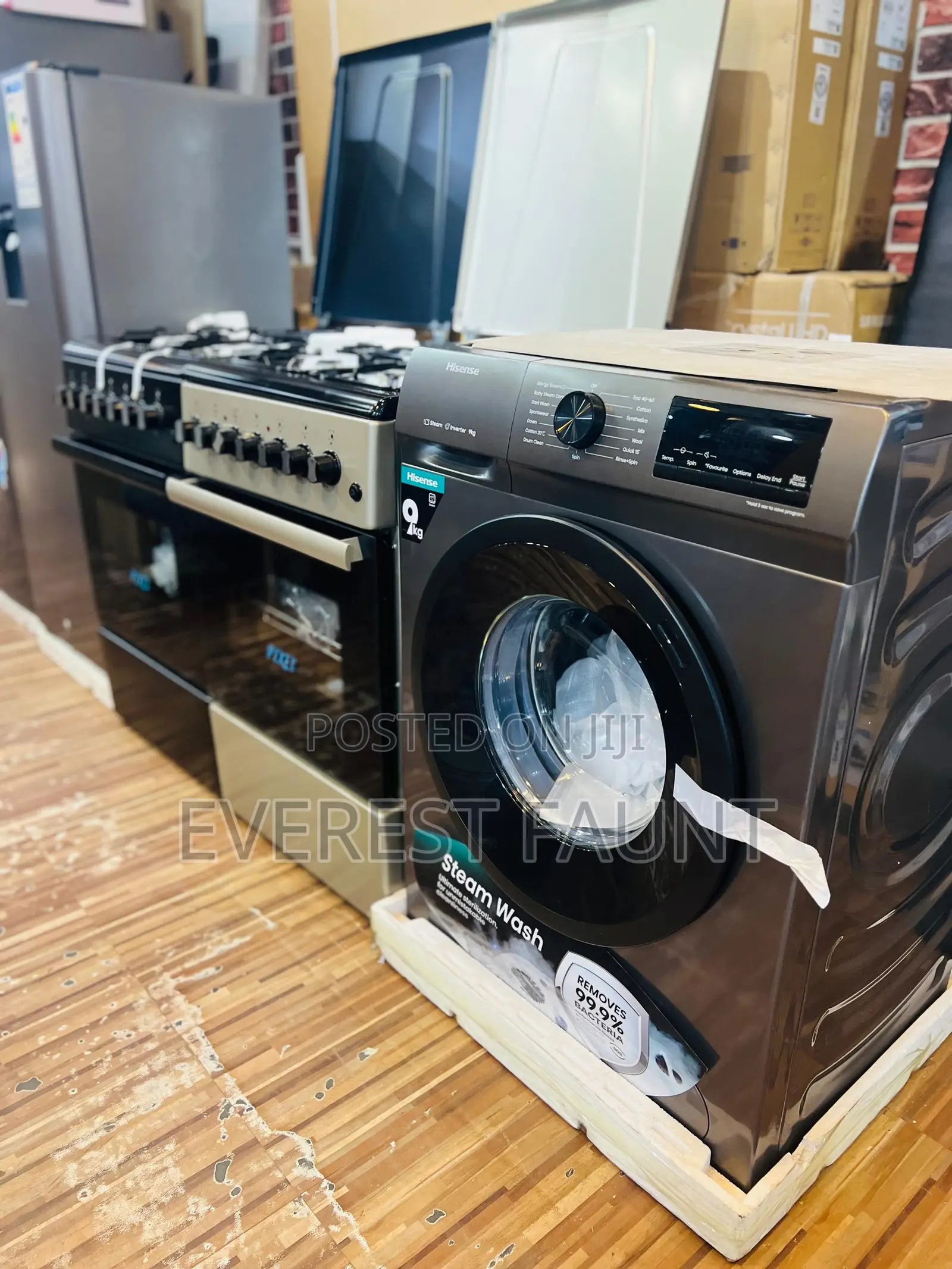 Hisense Washing Machine 9 KGS Front Loader