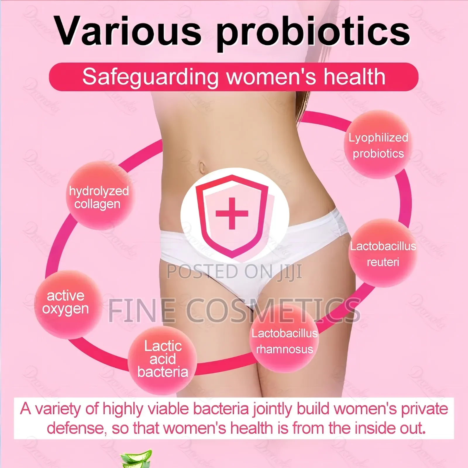 Vaginal Probiotics Capsules Anti-Inflammation Ph Balance Suppositories