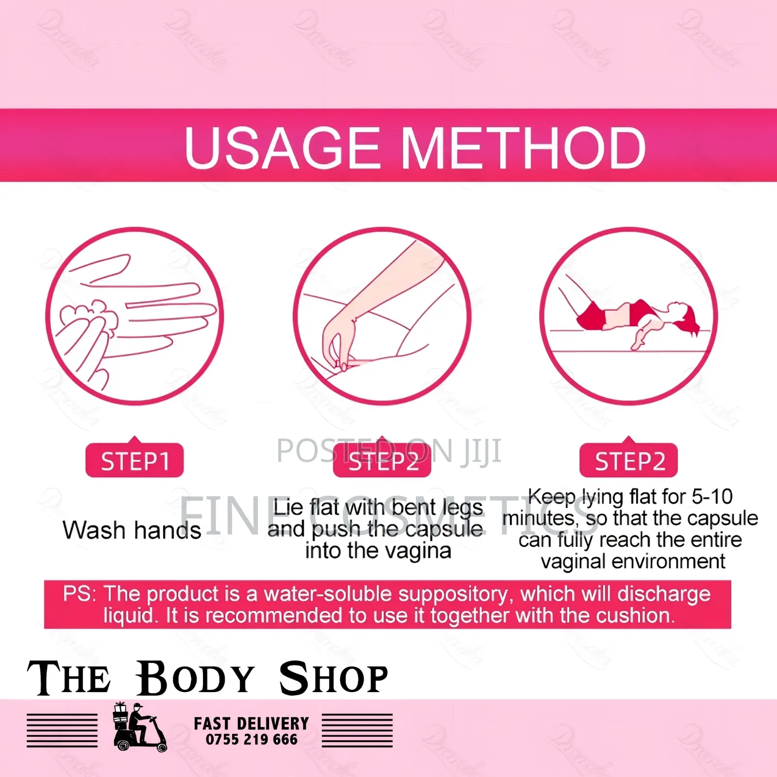 Vaginal Probiotics Capsules Anti-Inflammation Ph Balance Suppositories