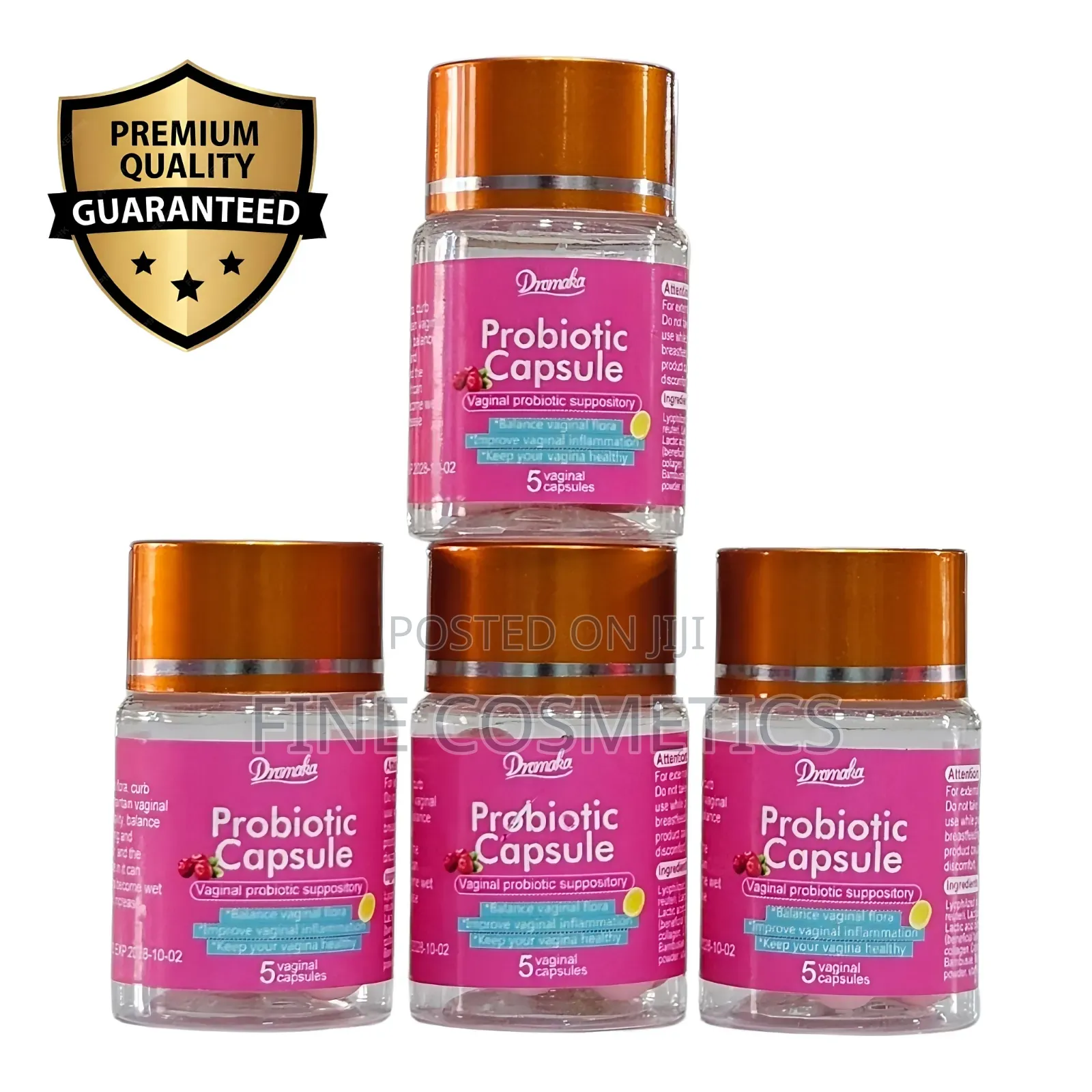 Vaginal Probiotics Capsules Anti-Inflammation Ph Balance Suppositories