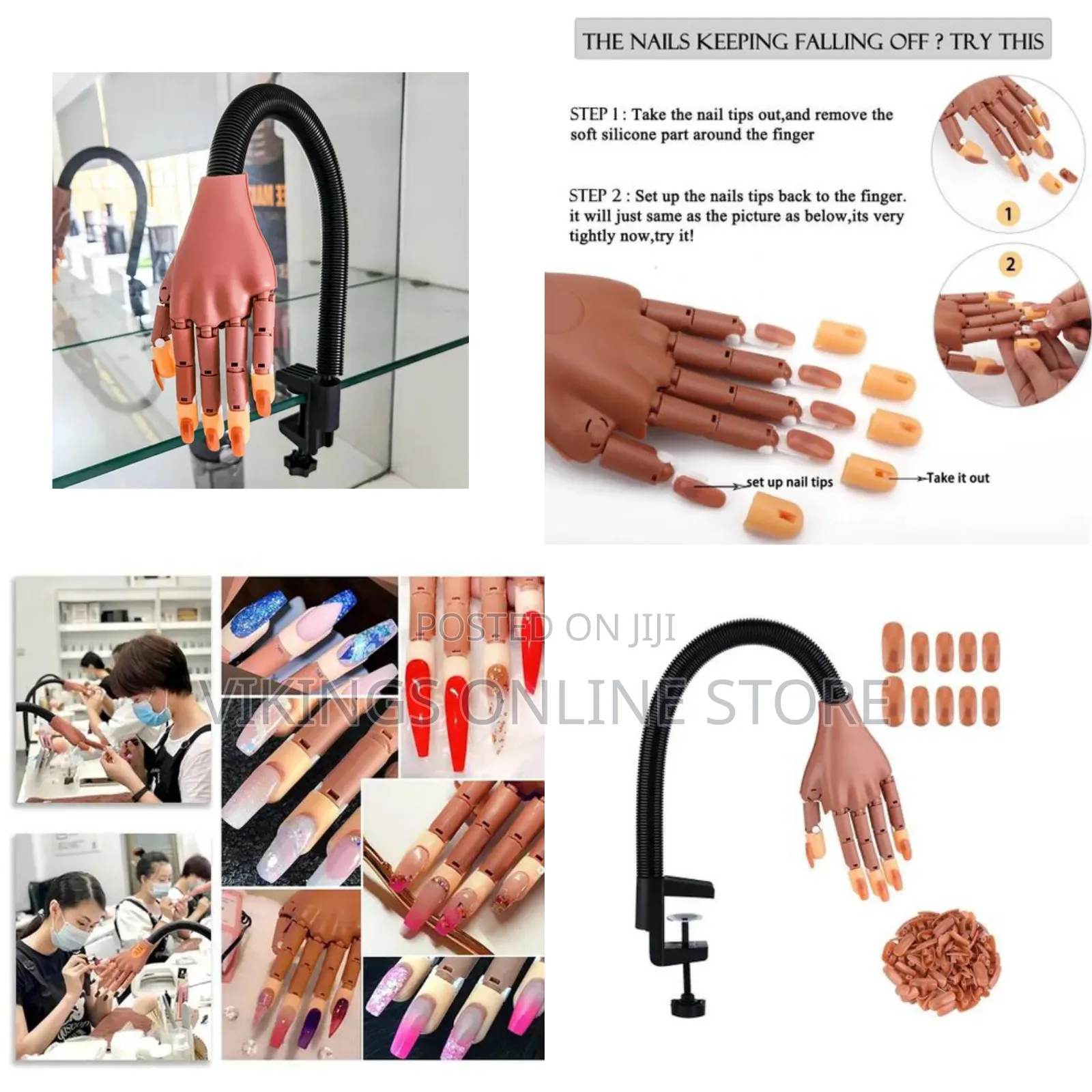 Adjustable, Flexible Mannequin Training Hand