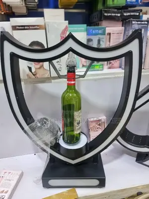 Bar Bottle Holder With Wring Lights