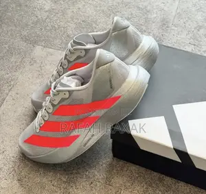 Silver Metallic Adidas Adizero Evo Sl Sneakers