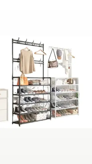 Multifunctional Shoes Racks With Clothes